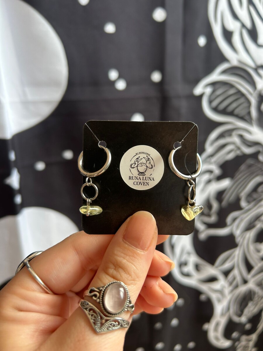Pendientes Citrino